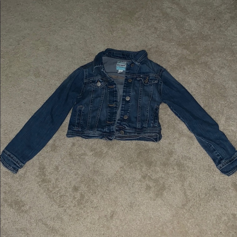 blue old navy jean jacket